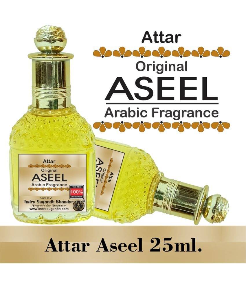    			INDRA SUGANDH BHANDAR - Original Aseel Attar For Men & Women 25ml Pack Of 1