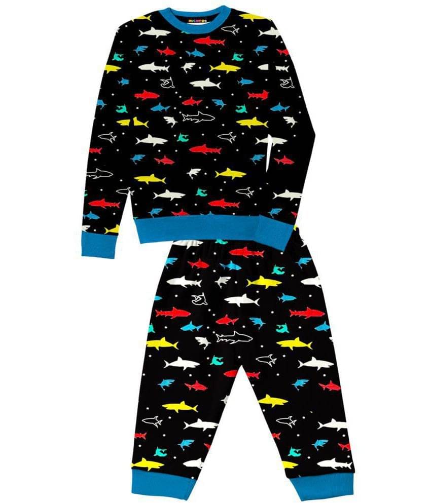 Kuchipoo Pack of 1 Baby Boys Cotton Blend Shirt & Trouser ( Black ) Kuchipoo Pack of 1 Baby Boys Cotton Blend Shirt & Trouser ( Black )