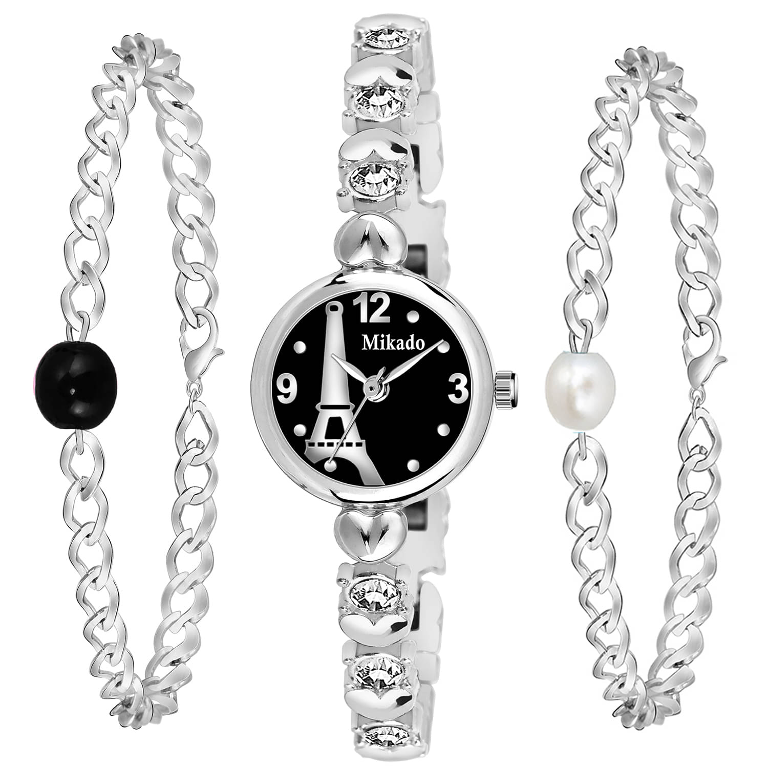     			Mikado - Silver Stainless Steel Analog Womens Watch