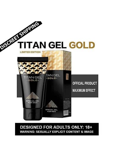 Titan Gel Gold 50 ml for Men African Size Penis Enlargement