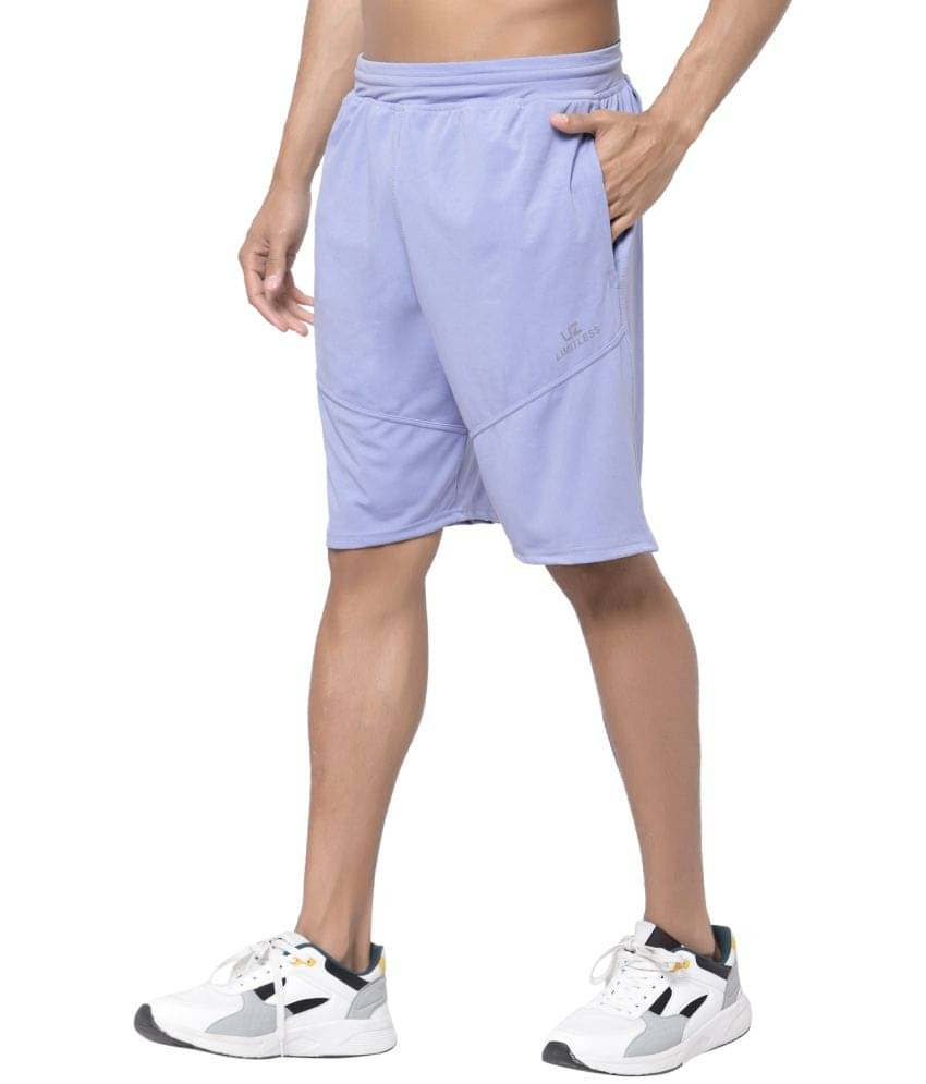 Uzarus - Polyester Blue Men's Shorts ( Pack of 1 )     			Uzarus - Polyester Blue Men's Shorts ( Pack of 1 )
