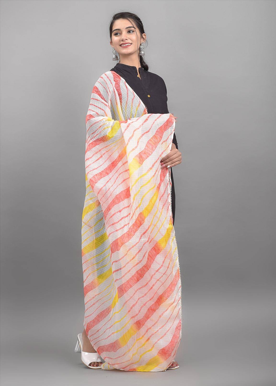 Apratim - Cotton Blend Multicoloured Women's Dupatta - ( Pack of 1 ) Apratim - Cotton Blend Multicoloured Women's Dupatta - ( Pack of 1 )