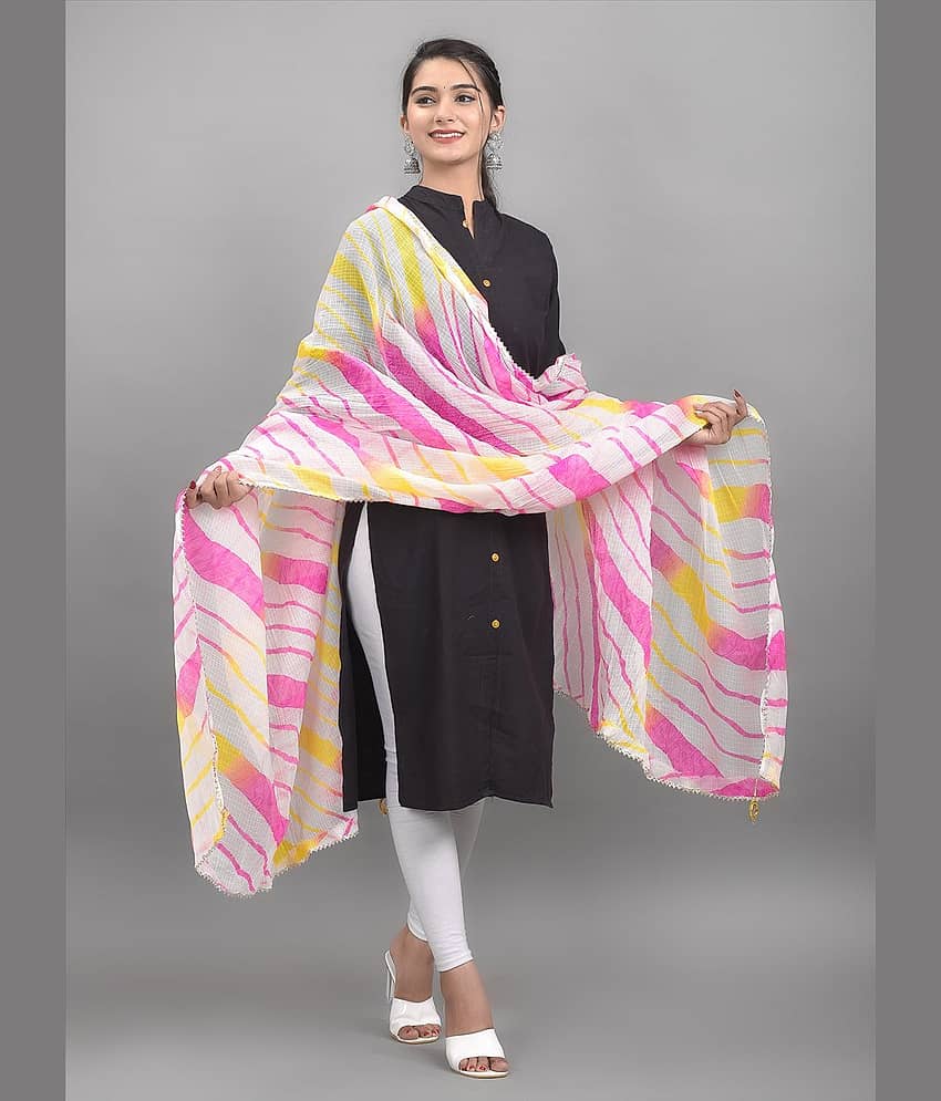 Apratim - Cotton Blend Multicoloured Women's Dupatta - ( Pack of 1 ) - Dupattas & Shawls | Buy online on ZillyBuy