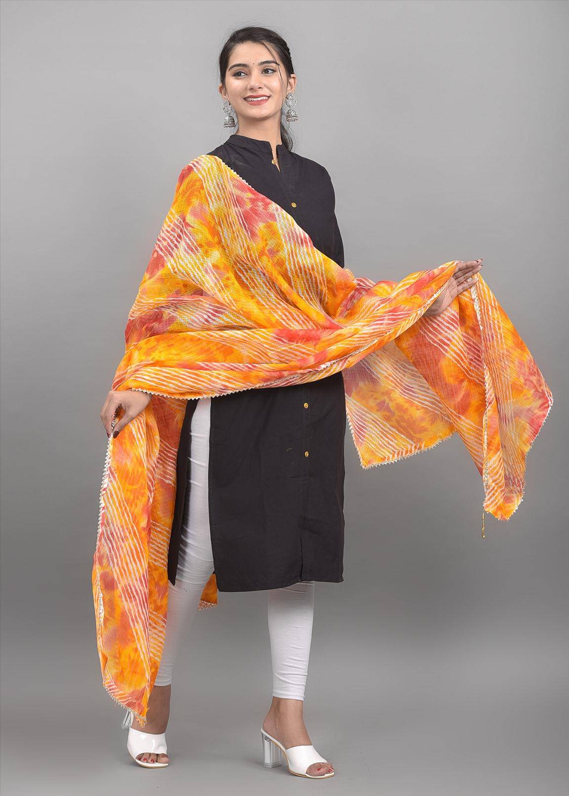 Apratim - Cotton Blend Multicoloured Women's Dupatta - ( Pack of 1 ) Apratim - Cotton Blend Multicoloured Women's Dupatta - ( Pack of 1 )