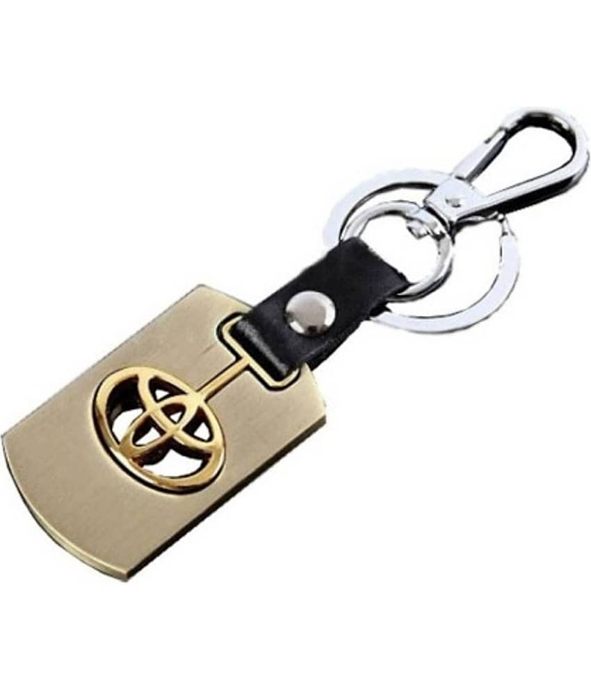 RAVARIYA GRAPHIC - Gold Men's Logo Keychain ( Pack of 1 ) - Jewellery Sets | Buy online on ZillyBuy