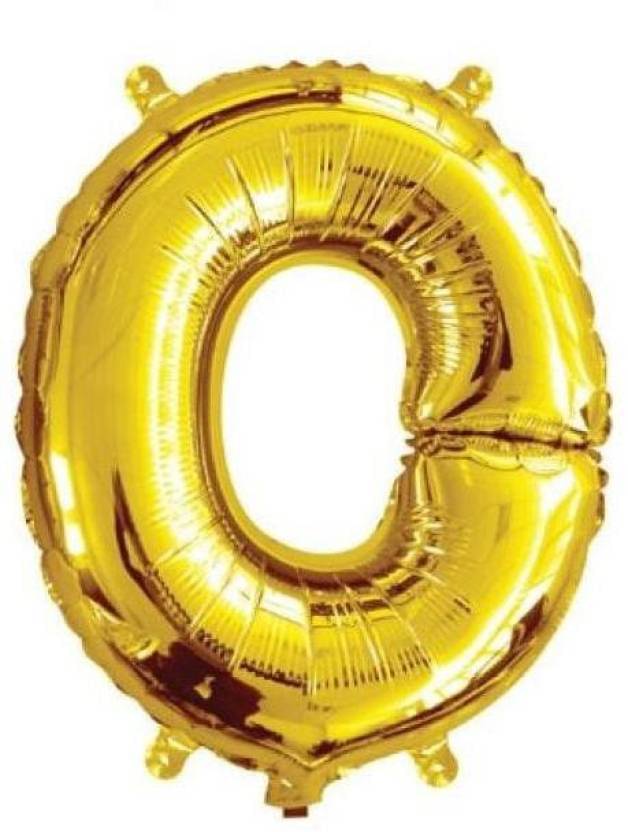     			Blooms Mall Unique Alphabet Foil Balloon -0 (Golden)