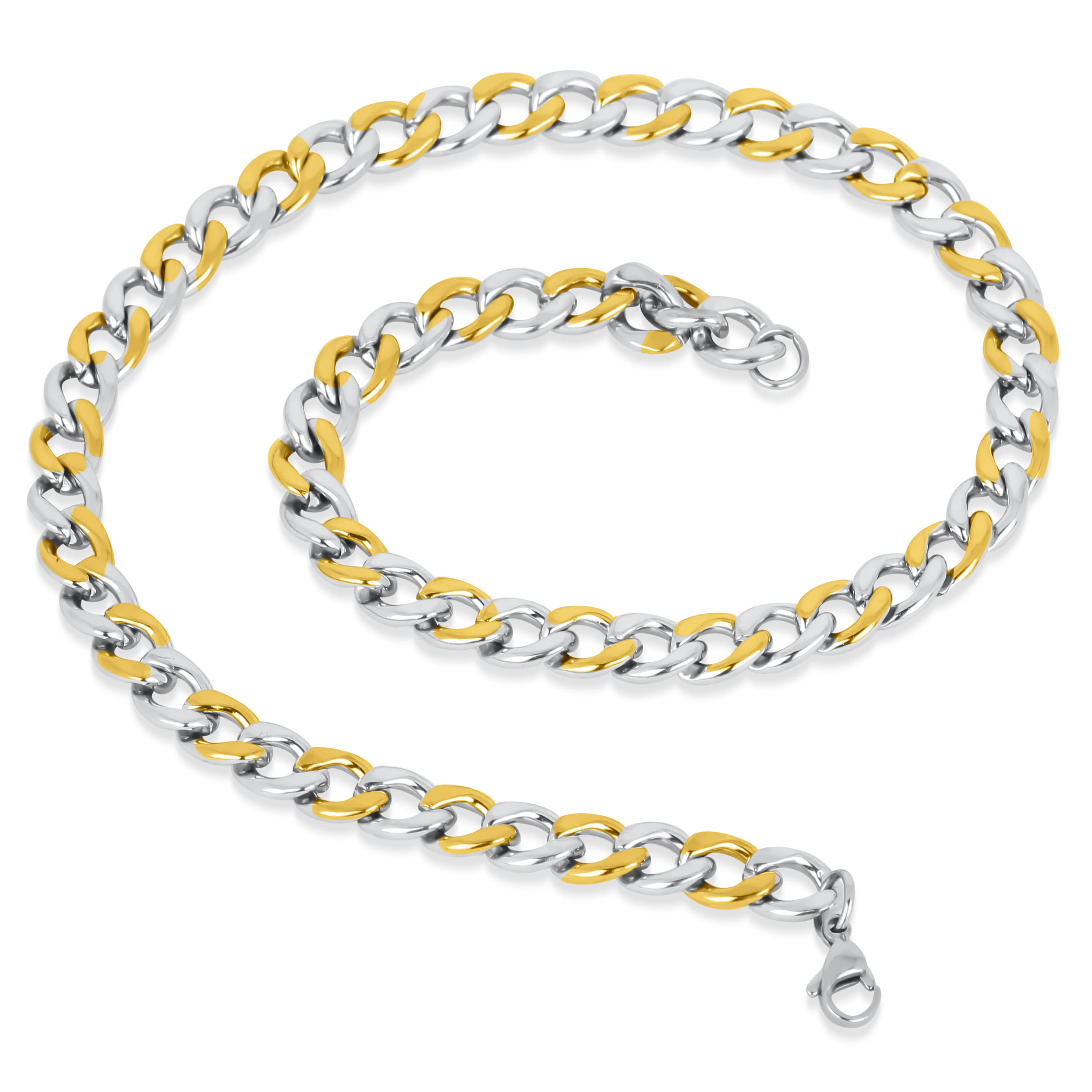 FASHION FRILL - Gold Plated Chain ( Pack of 1 )