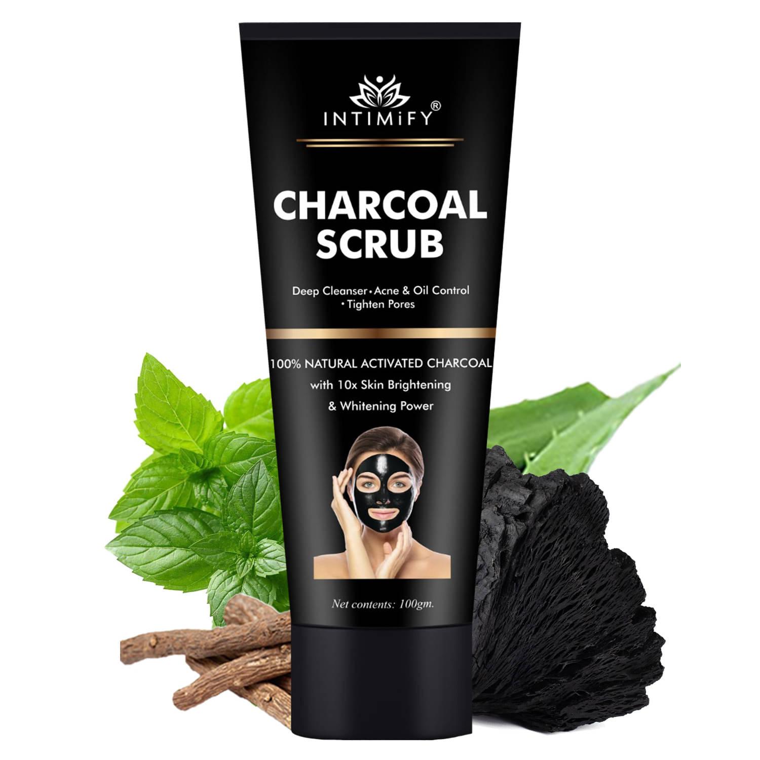 Intimify Charcoal Peel Off Mask, charcoal peel mask, face masks & peel, blackhead removing cream, peel off mask, 100 gm Intimify Charcoal Peel Off Mask, charcoal peel mask, face masks & peel, blackhead removing cream, peel off mask, 100 gm