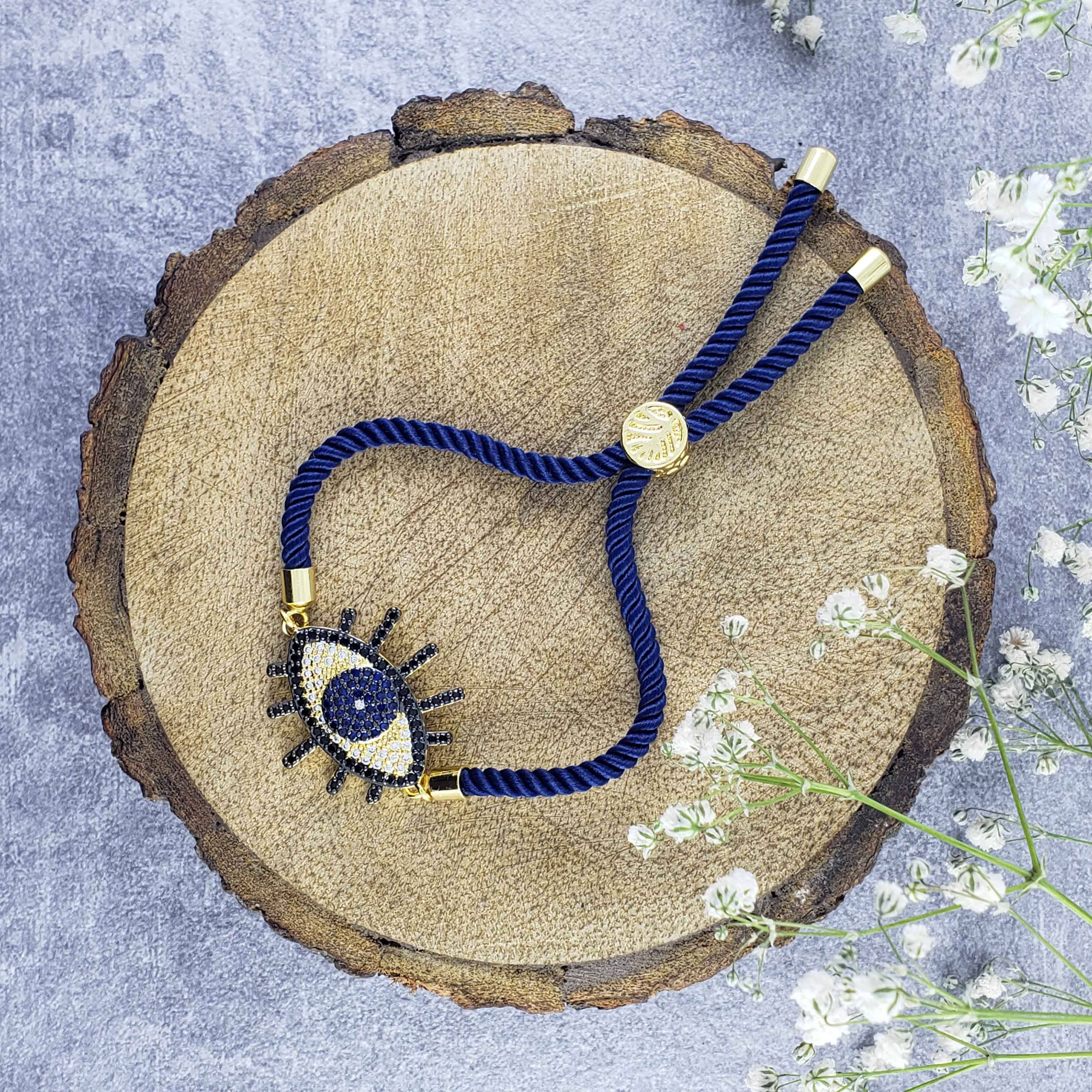     			ZIVOM - Blue Bracelet ( Pack of 1 )