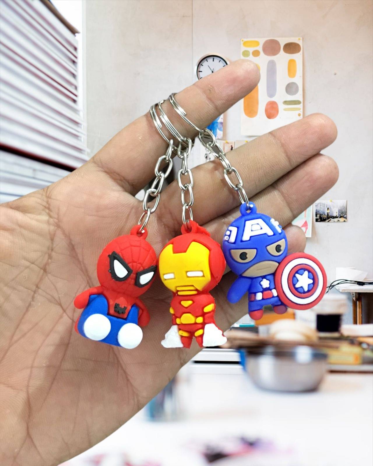     			thriftkart - Multicolour Bike Key Chain ( Pack of 1 )