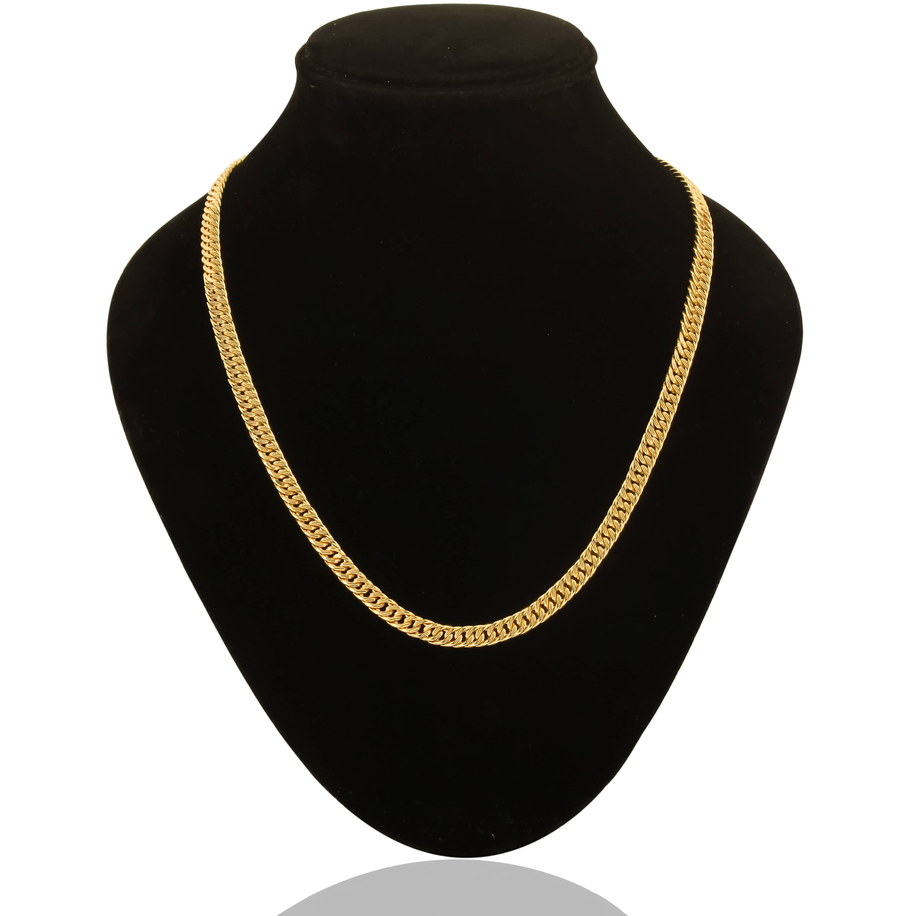 FASHION FRILL - Gold Plated Chain ( Pack of 1 )
