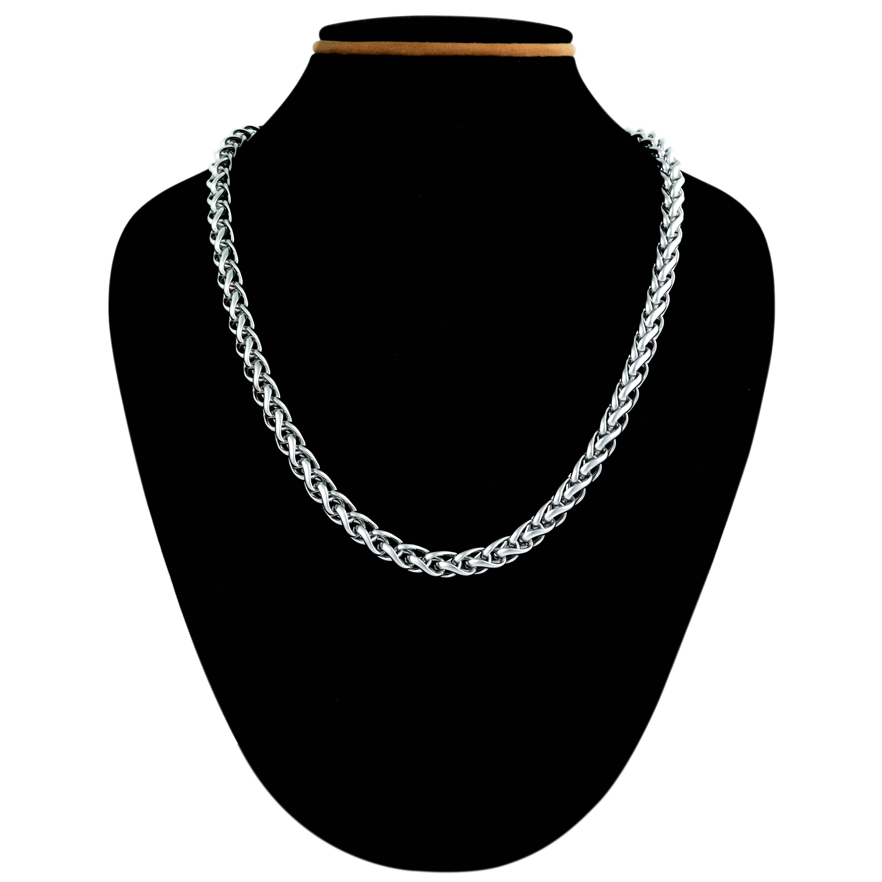 FASHION FRILL - Silver Plated Chain ( Pack of 1 )