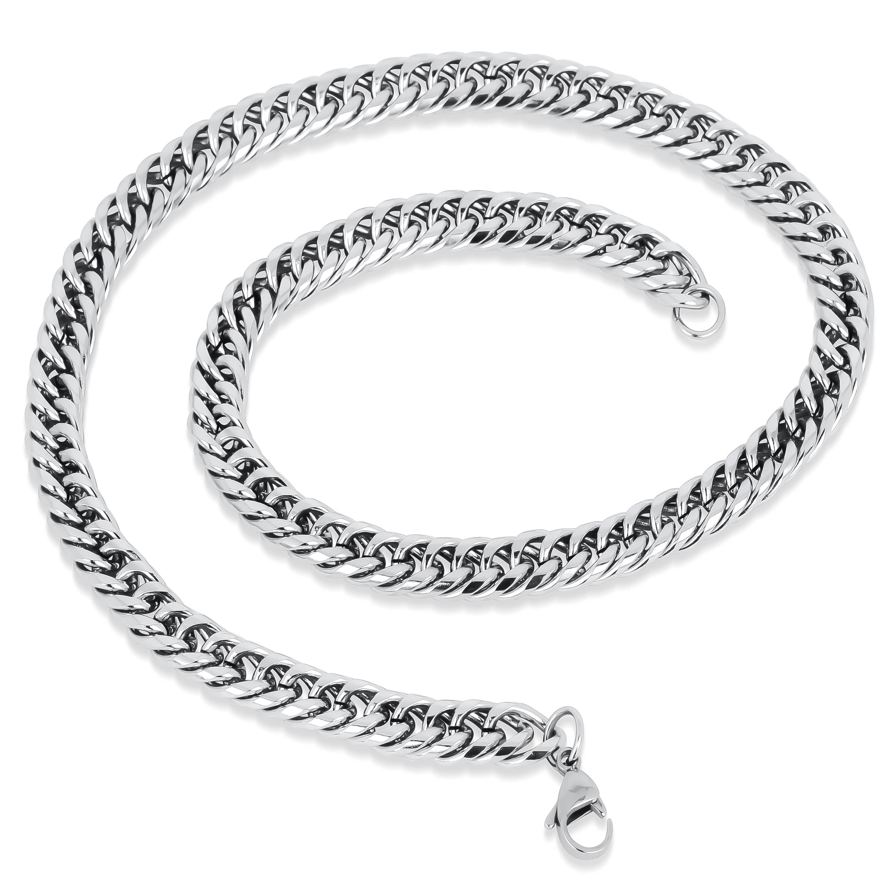 FASHION FRILL - Silver Plated Chain ( Pack of 1 )