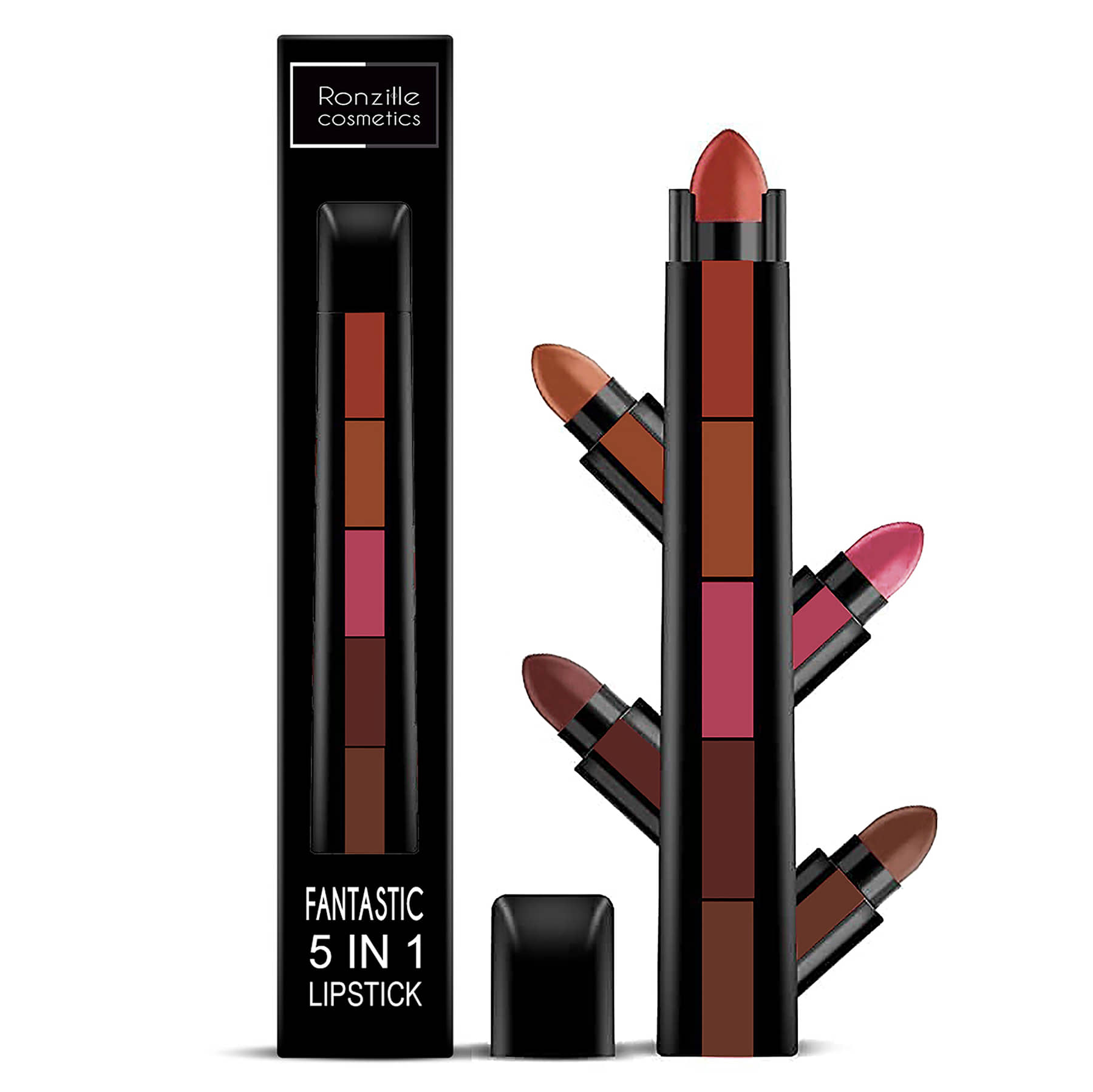 Ronzille
5-In-1 Fantastic Long Lasting Lipstick 10G
