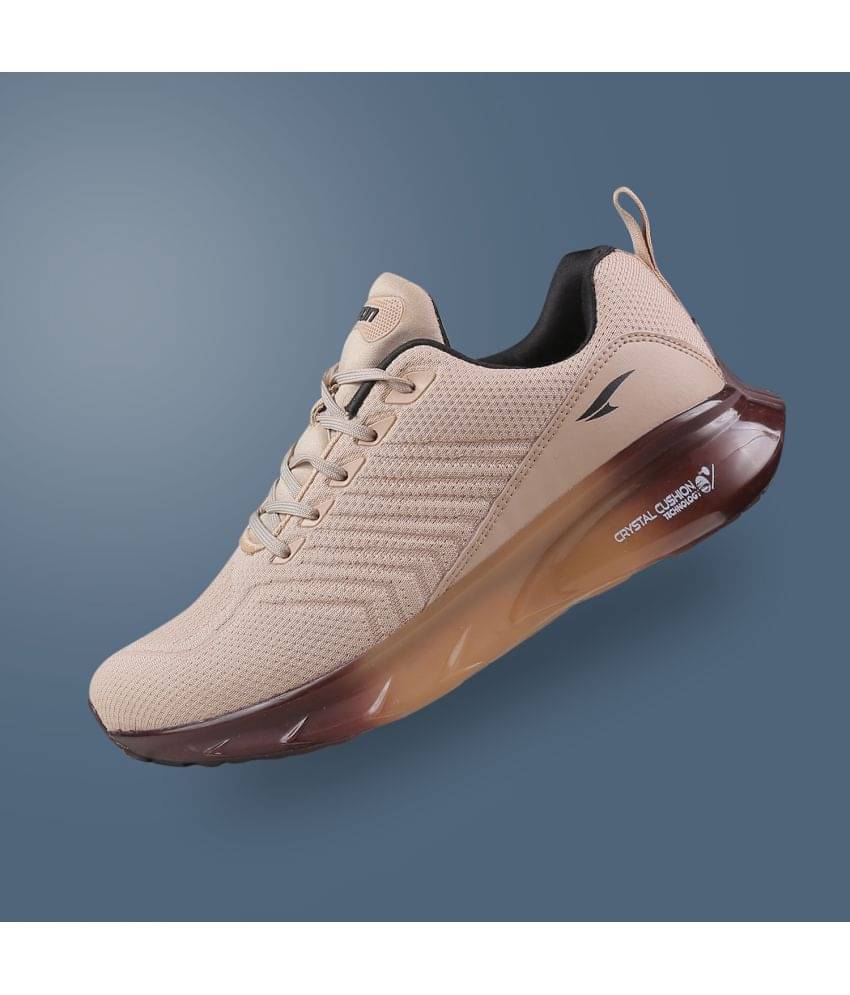     			ASIAN  Beige  Men's Sports Running Shoes