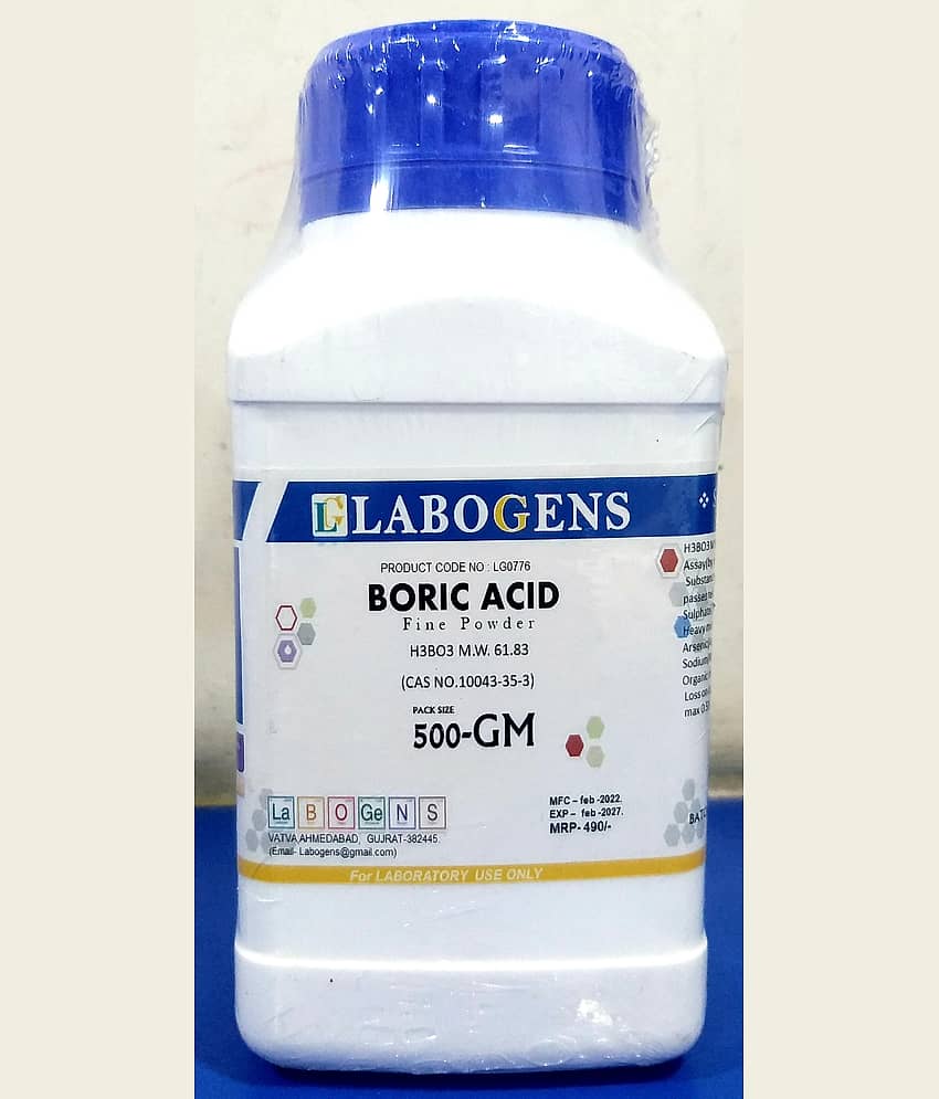 LABOGENS BORIC A----C----I----D (fine powder) 500GM - Stationery | Buy online on ZillyBuy