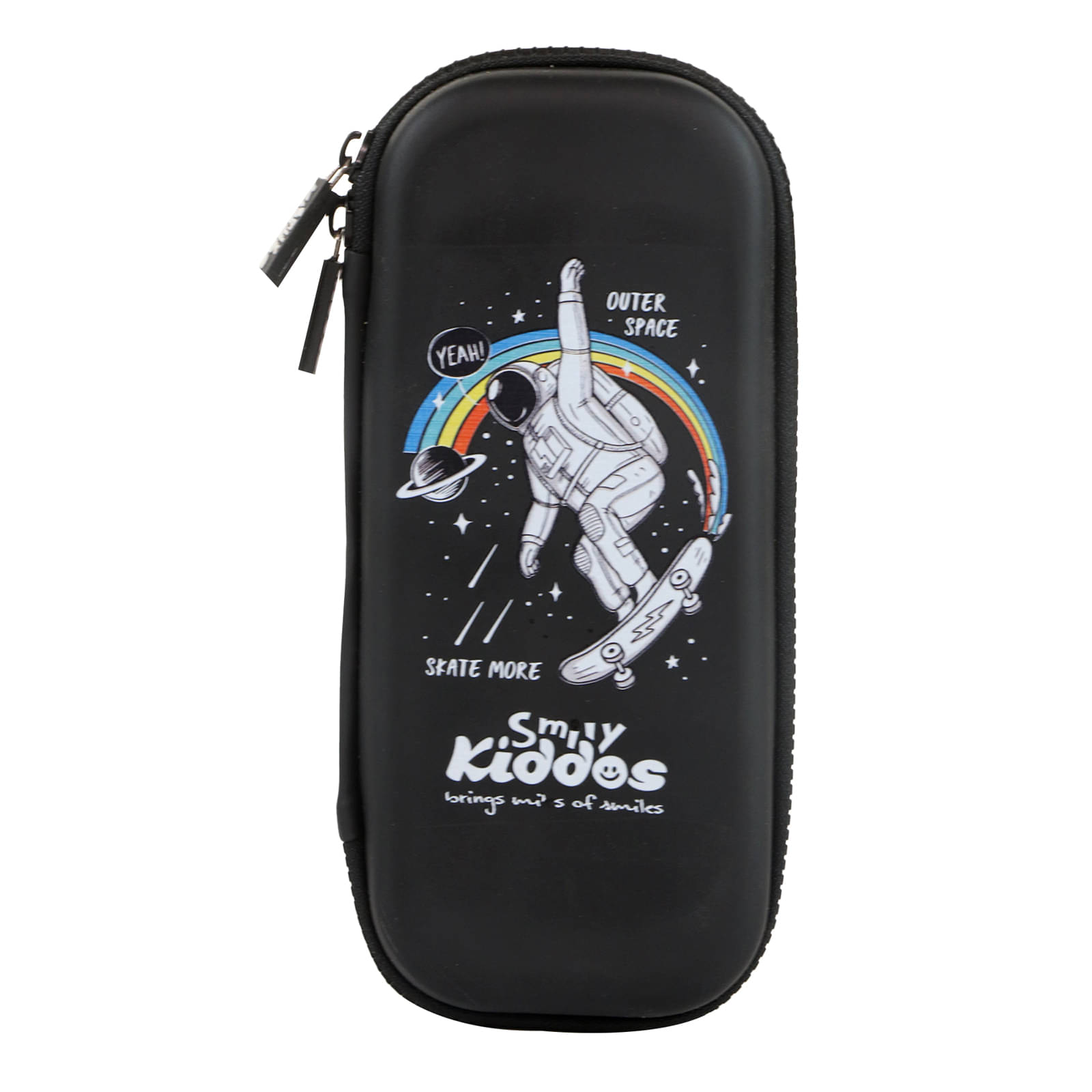     			Smily Kiddos Small Pencil case - astronaut theme black