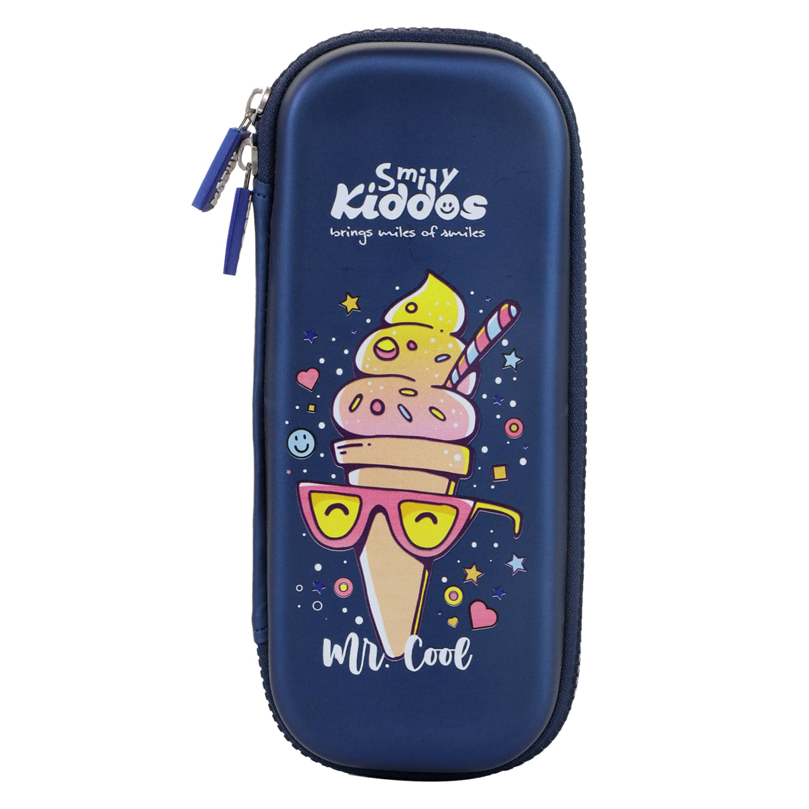     			Smily Kiddos Small Pencil case - ice cream blue