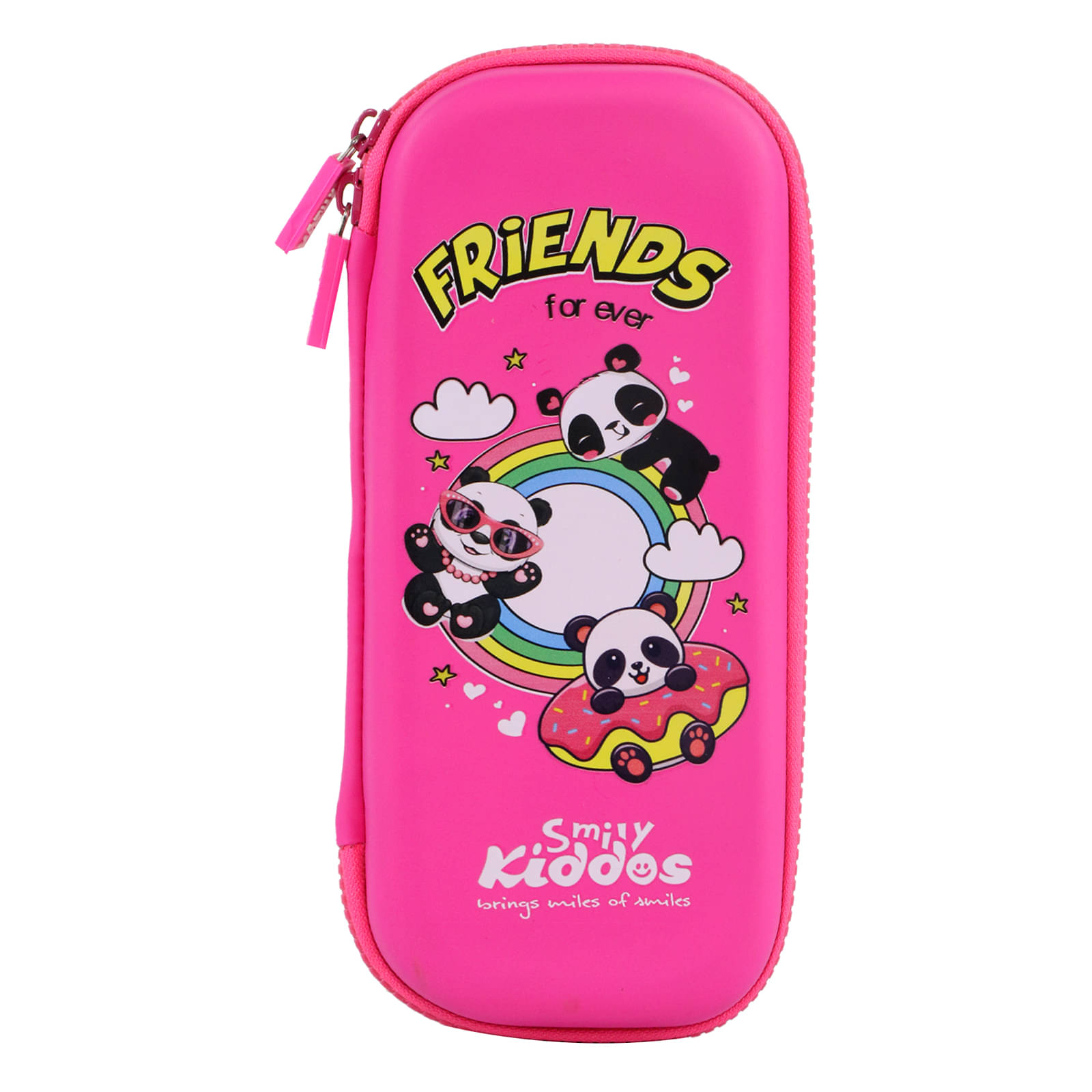     			Smily Kiddos Small Pencil case - panda pink