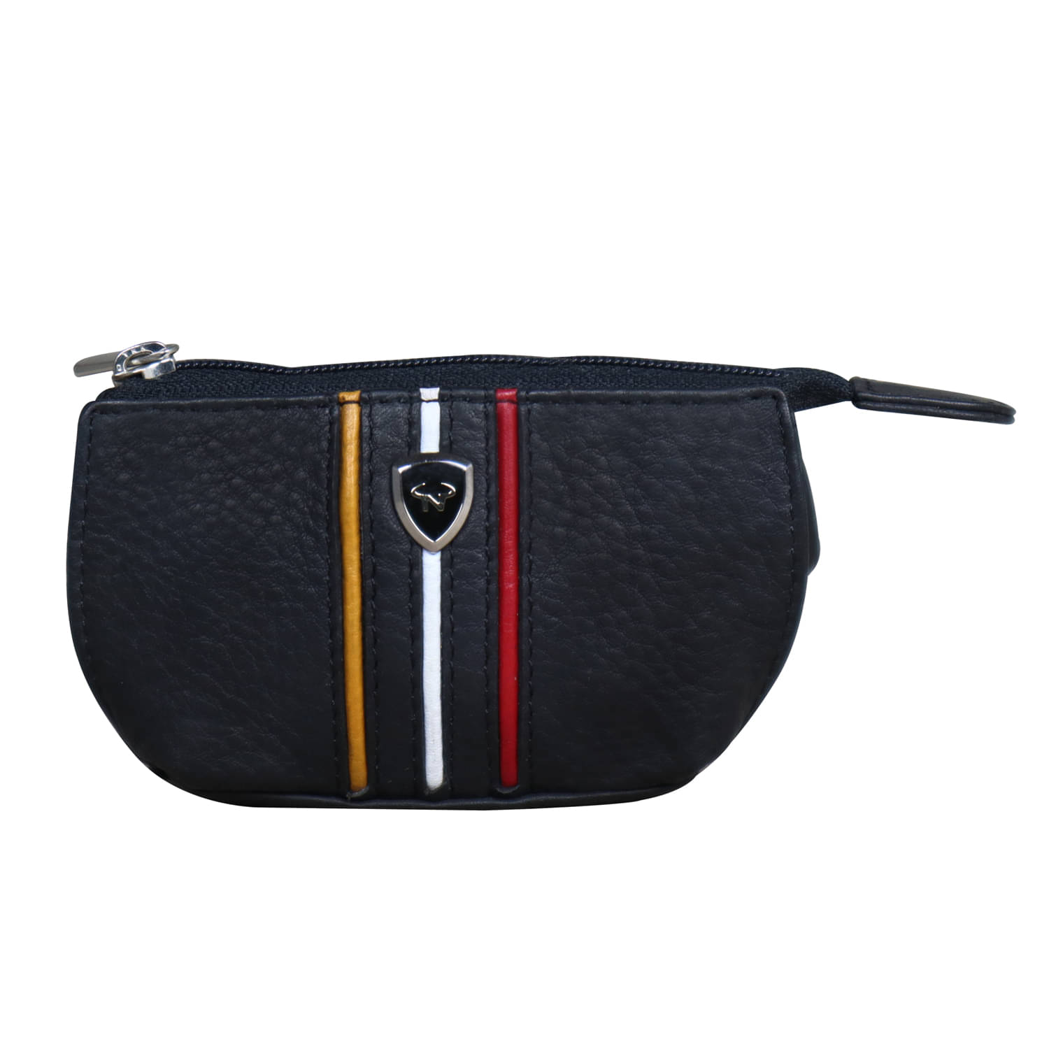 Calfnero - Black Men's Coin Purse Keychain ( Pack of 1 ) Calfnero - Black Men's Coin Purse Keychain ( Pack of 1 )