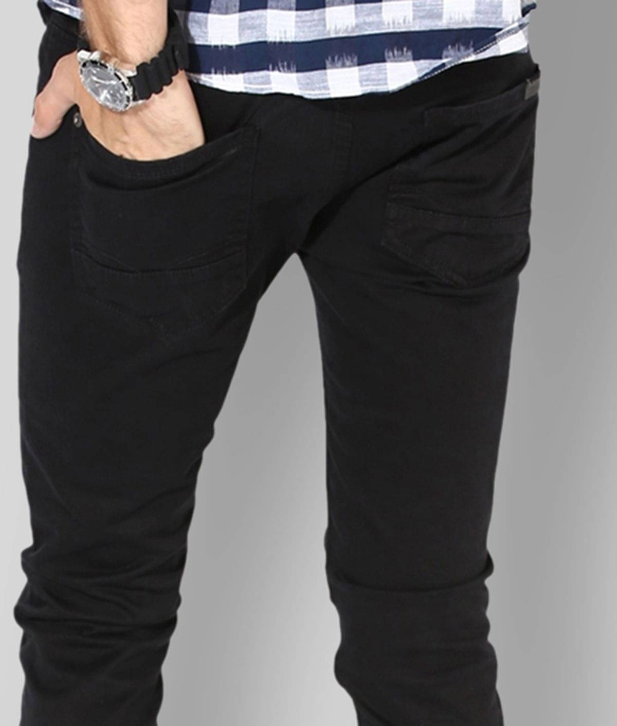 Lawson - Black Cotton Blend Skinny Fit Men's Jeans ( Pack of 1 )     			Lawson - Black Cotton Blend Skinny Fit Men's Jeans ( Pack of 1 )