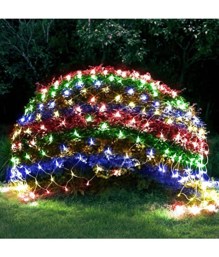 MIRADH - Multicolor Others Curtain String Light ( Pack of 1 )