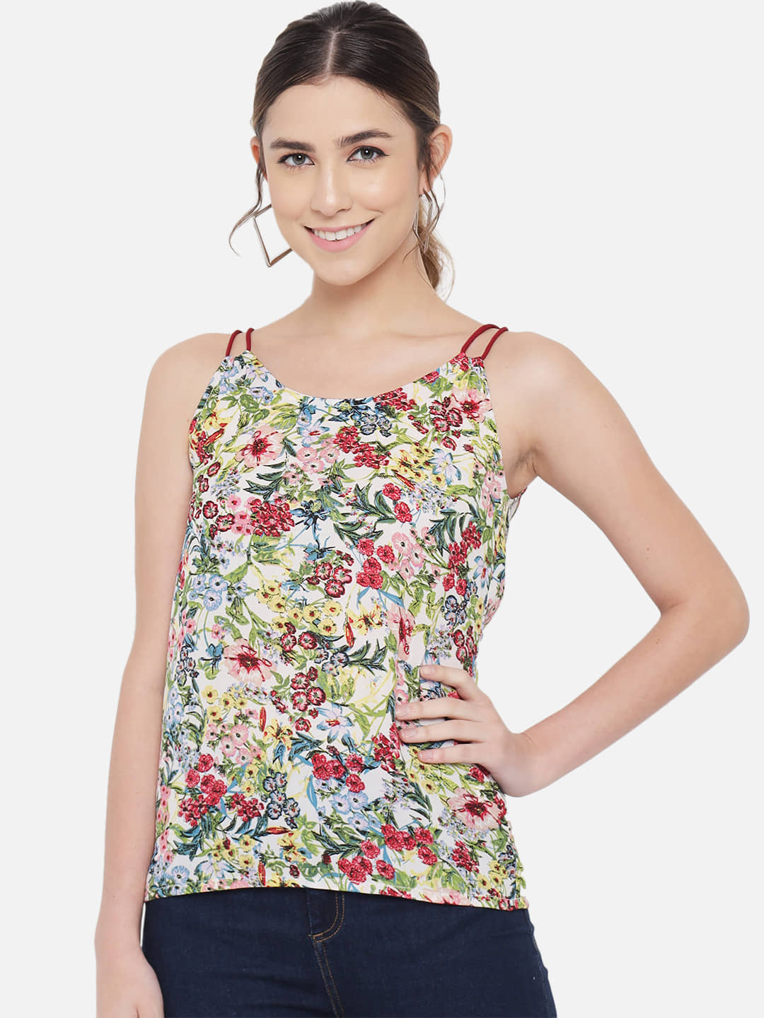 ALL WAYS YOU Women's Polyester Regular Top ( Multicolor )