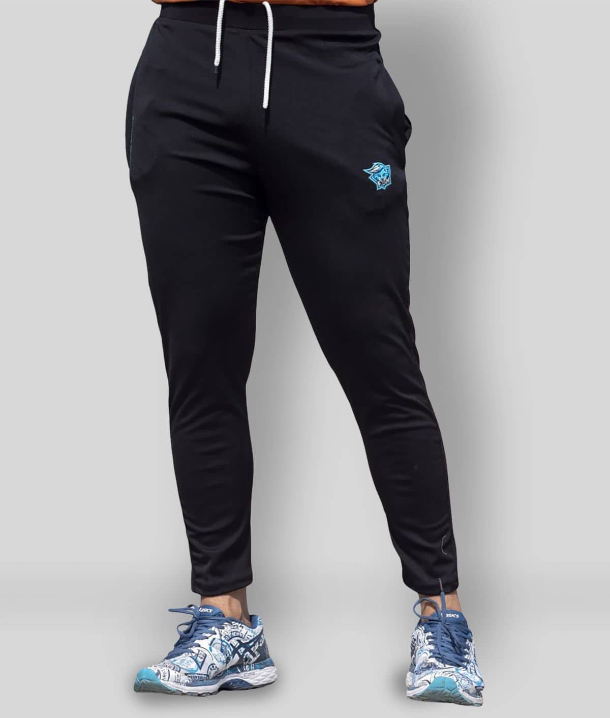 BURNOUT SPORT - Black Polyester Blend Men's Trackpants ( Pack of 1 ) - Track Pants | Buy online on ZillyBuy