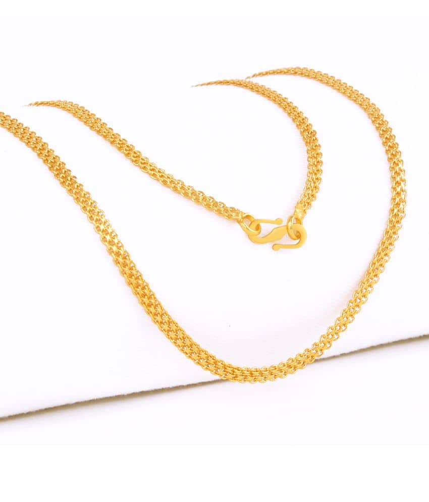 FASHION FRILL Gold Plated Brass Chain ( Pack of 1 )