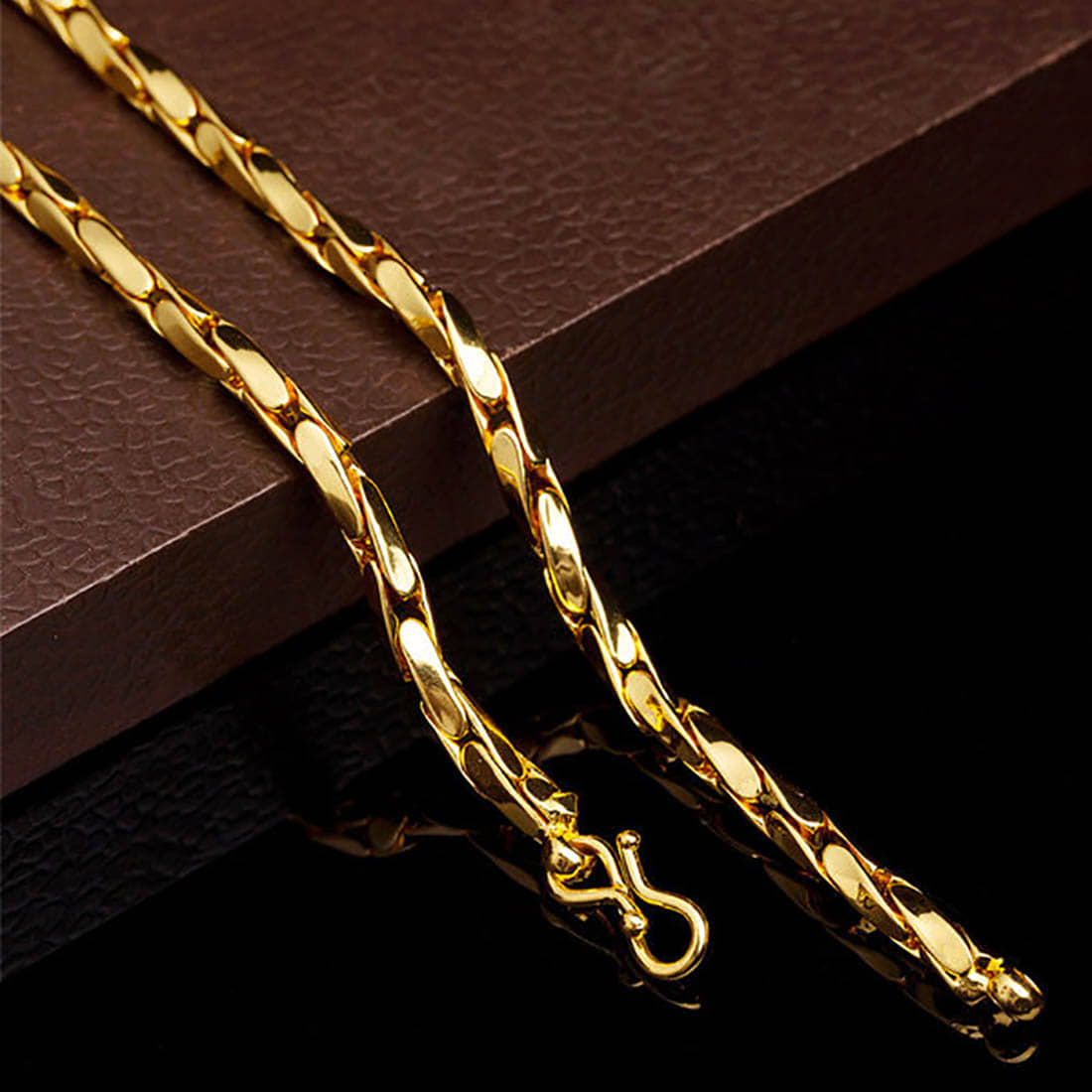 FASHION FRILL Gold Plated Brass Chain ( Pack of 1 )