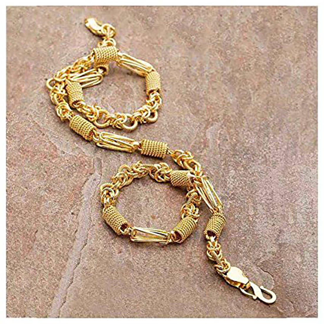 FASHION FRILL Gold Plated Brass Chain ( Pack of 1 )