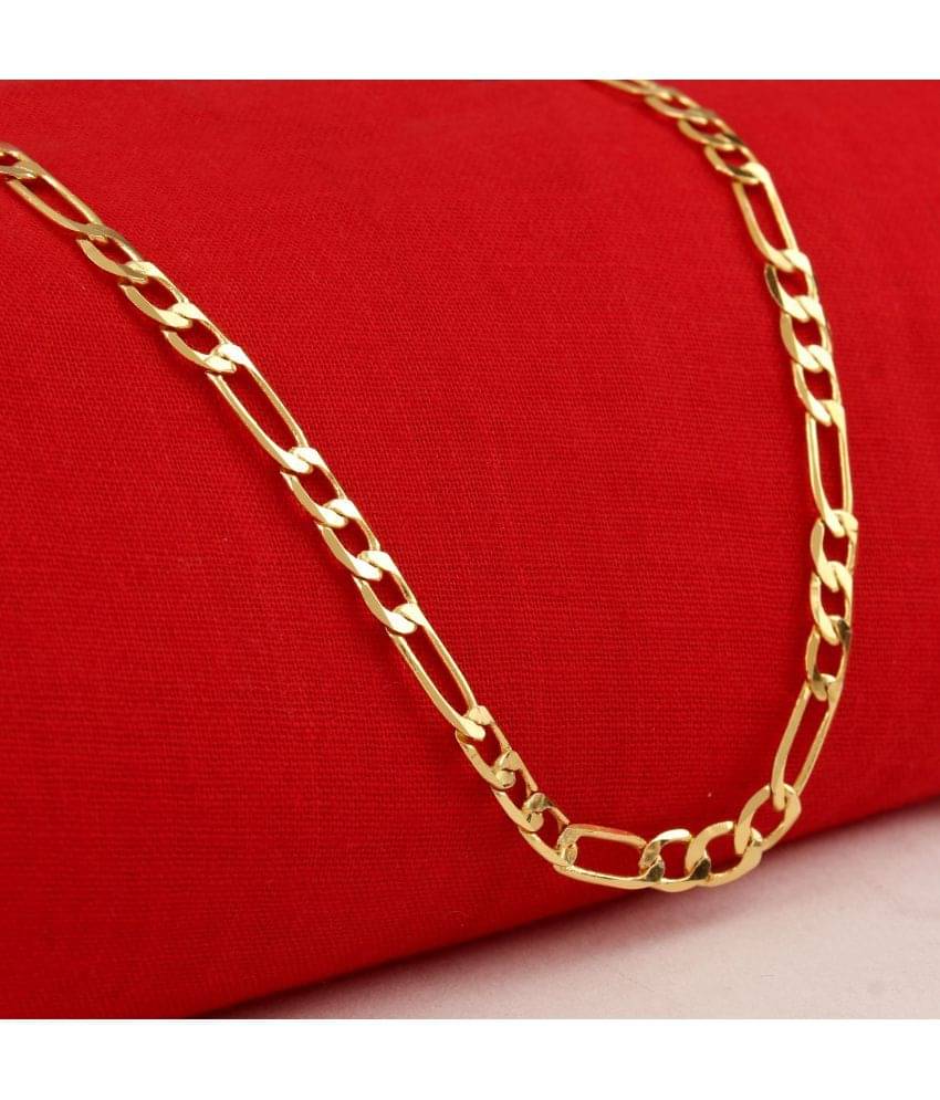     			FASHION FRILL Gold Plated Brass Chain ( Pack of 1 )