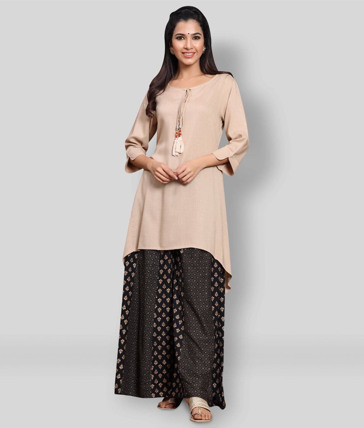 Rayon Short Kurti For Women (Pack of 1) Rayon Short Kurti For Women (Pack of 1)