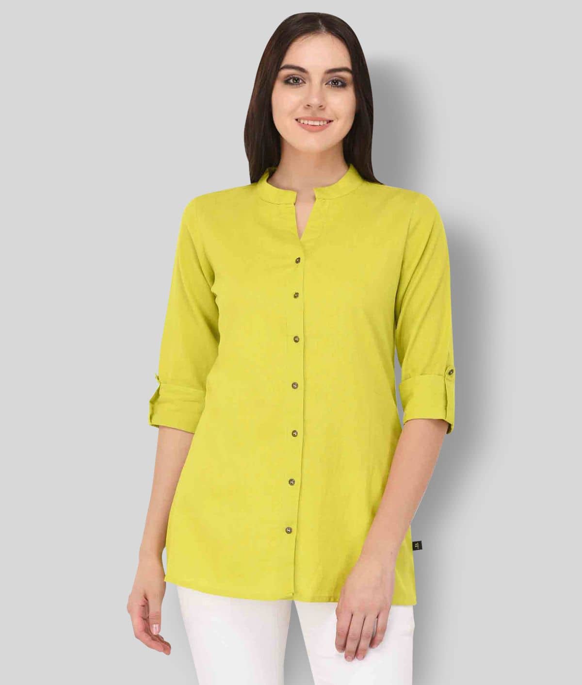 Cotton Blend Short Kurti For Women (Pack of 1) - Kurtis, Tunics | Buy online on ZillyBuy