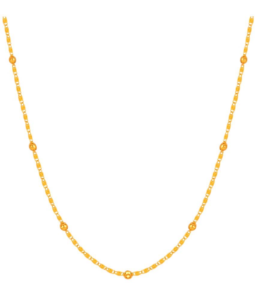 Fashion Frill Gold Plated Neck Chain For Men/ Boys