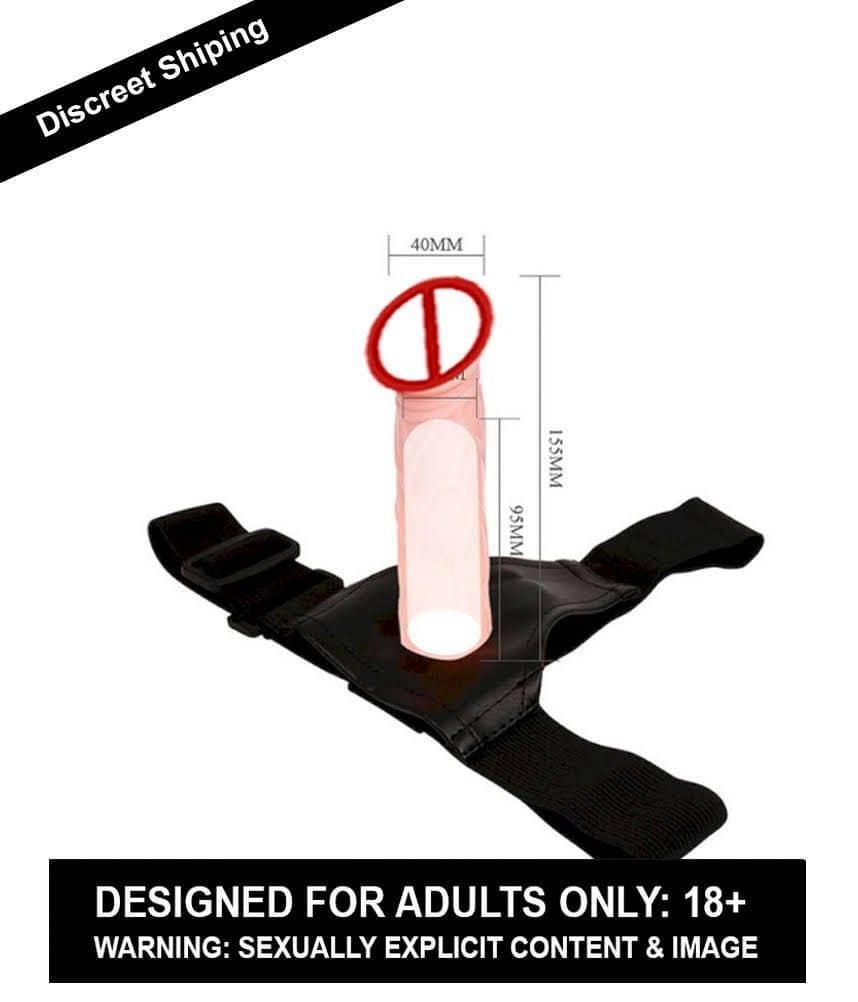 PREMIUM STRAP-ON DILDO-REMOVABLE DILDO-HOLLOW DILDO-PENIS SLEEVES UNIVERSAL SIZE SEX TOY-MEN & WOMEN-CRAZYNYT