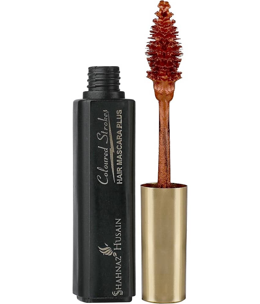 Shahnaz Husain Hair Mascara Plus - Instant Glamour Hair Colour - 10ml/ Shade No.3- Plum - Makeup - Eyes | Buy online on ZillyBuy