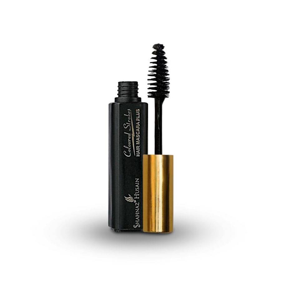     			Shahnaz Husain Hair Mascara Plus - Instant Glamour Hair Colour - 10ml/ Shade No.6- Black
