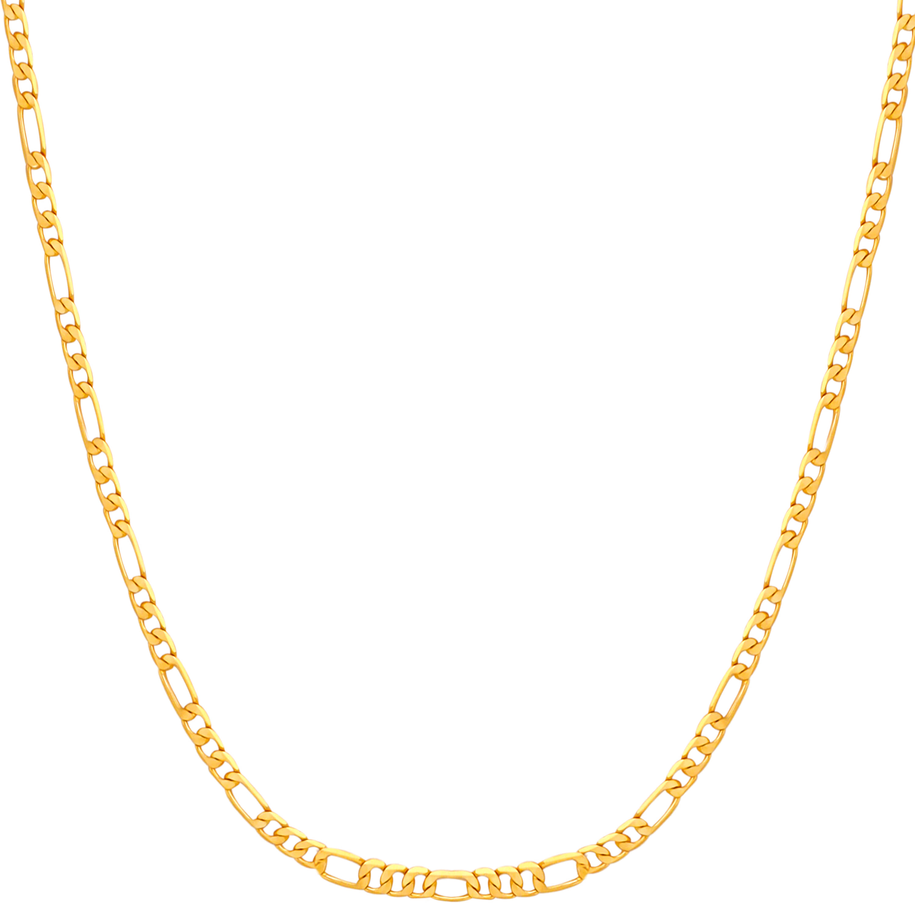 FASHION FRILL Gold Plated Chain ( Set of 1 )