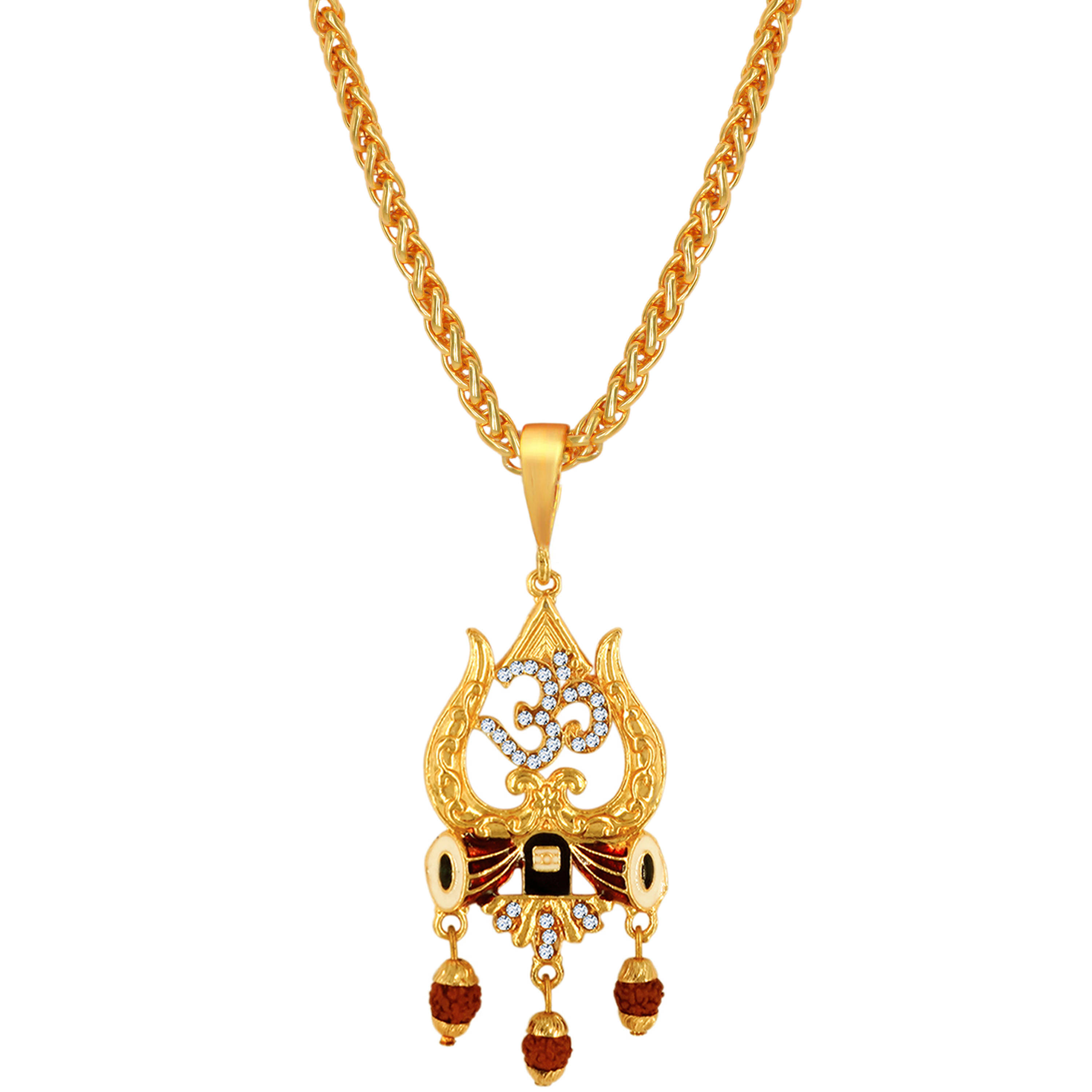 FASHION FRILL Gold Plated Chain ( Set of 2 ) FASHION FRILL Gold Plated Chain ( Set of 2 )