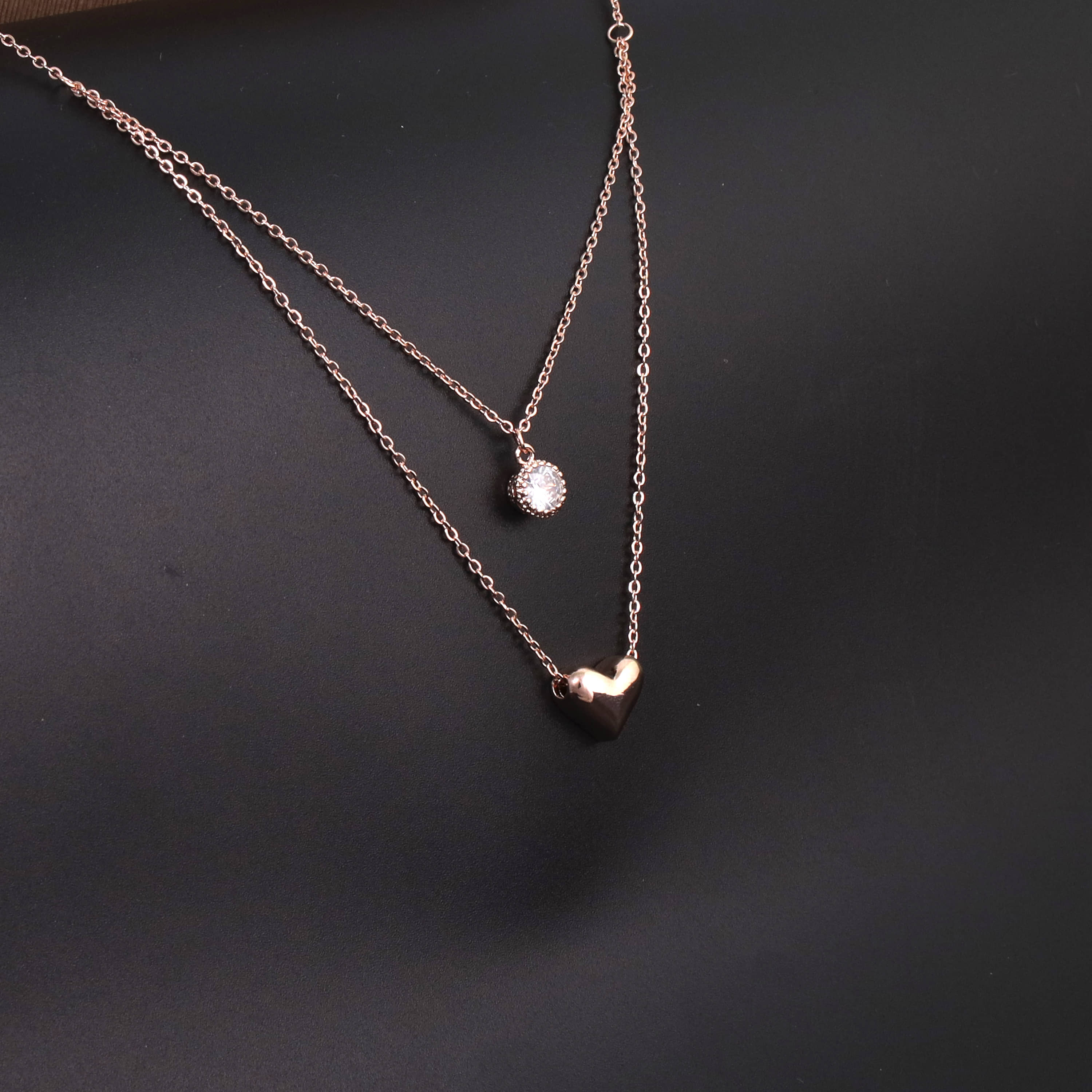 FASHION FRILL Gold Plated Chain ( Set of 1 )