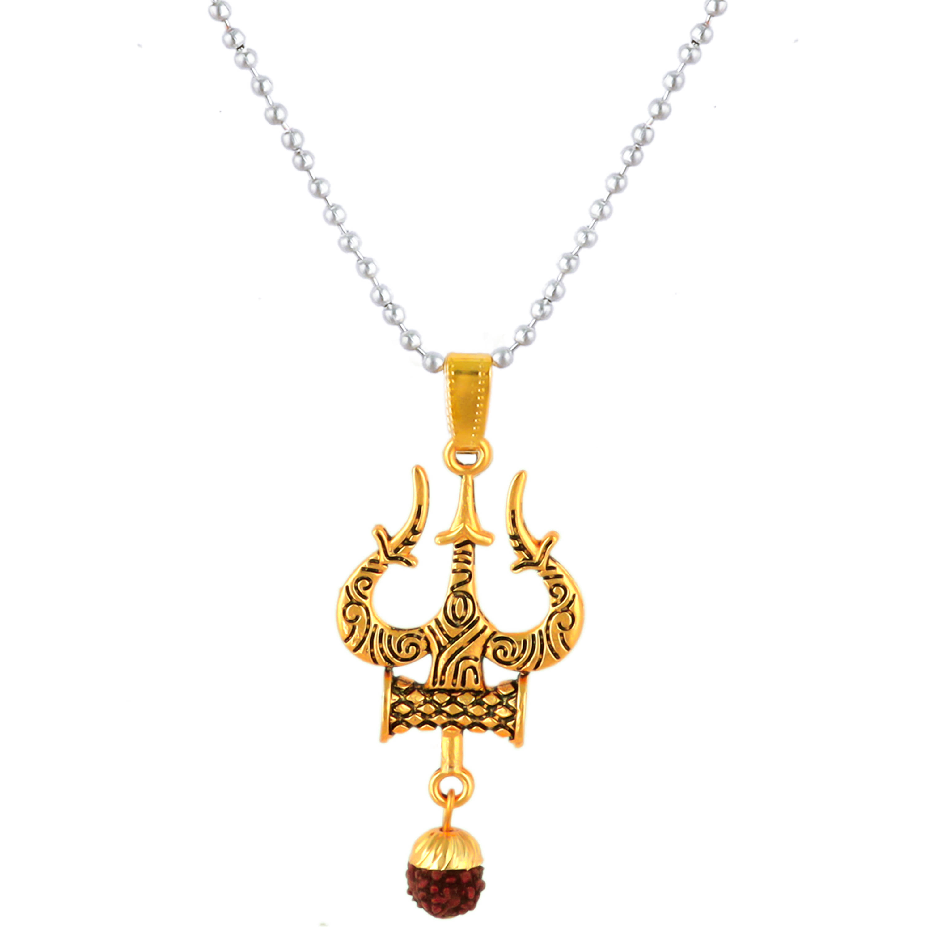 FASHION FRILL Gold Plated Chain ( Set of 1 )