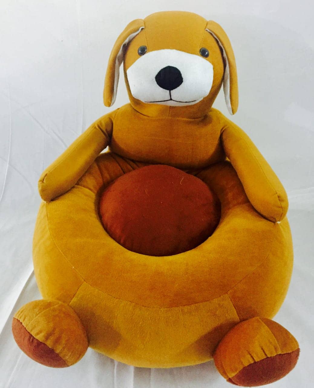 KIDS WONDERS  BROWN DOG SOFA