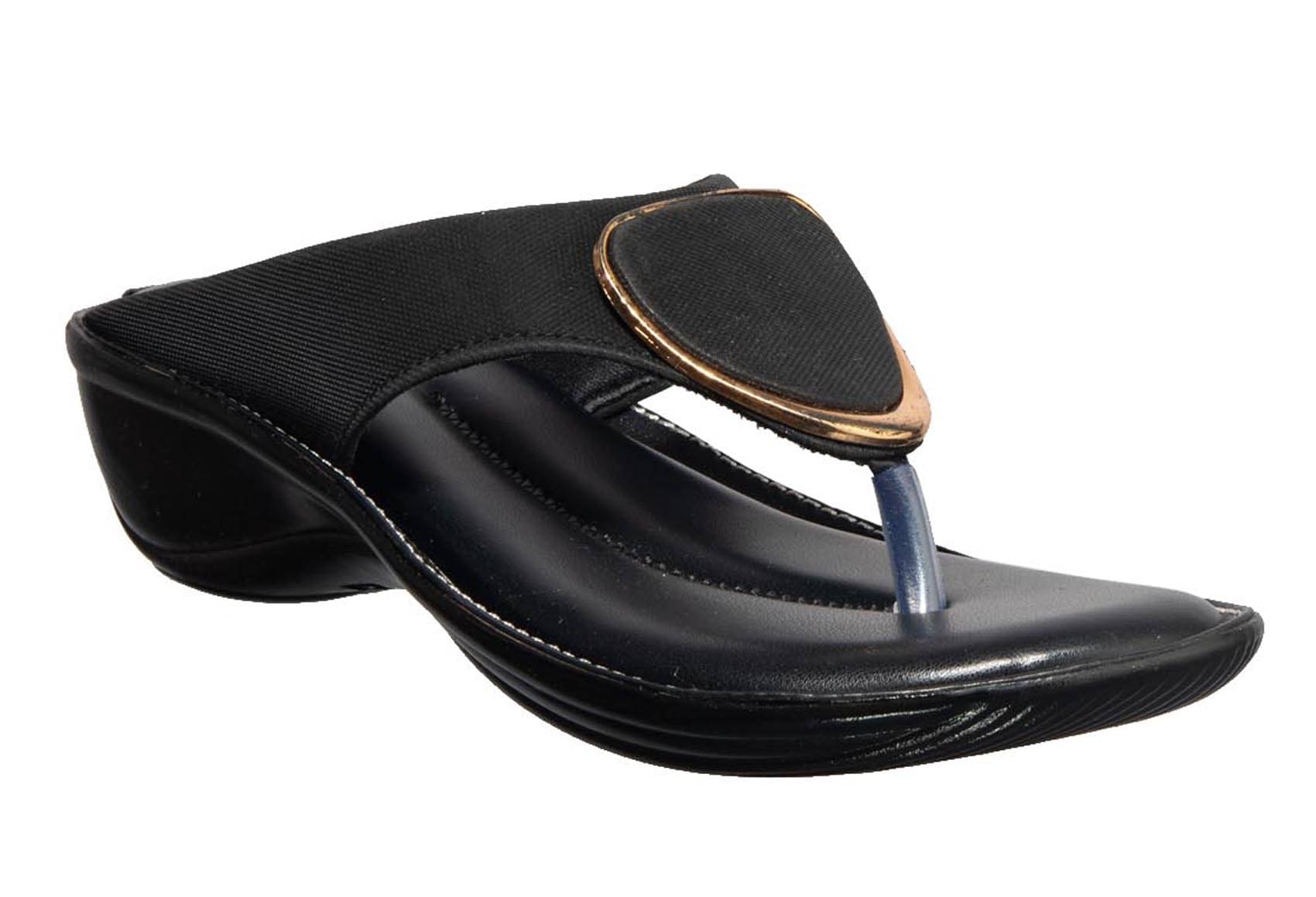 KHADIM - Black Women's Flats     			KHADIM - Black Women's Flats