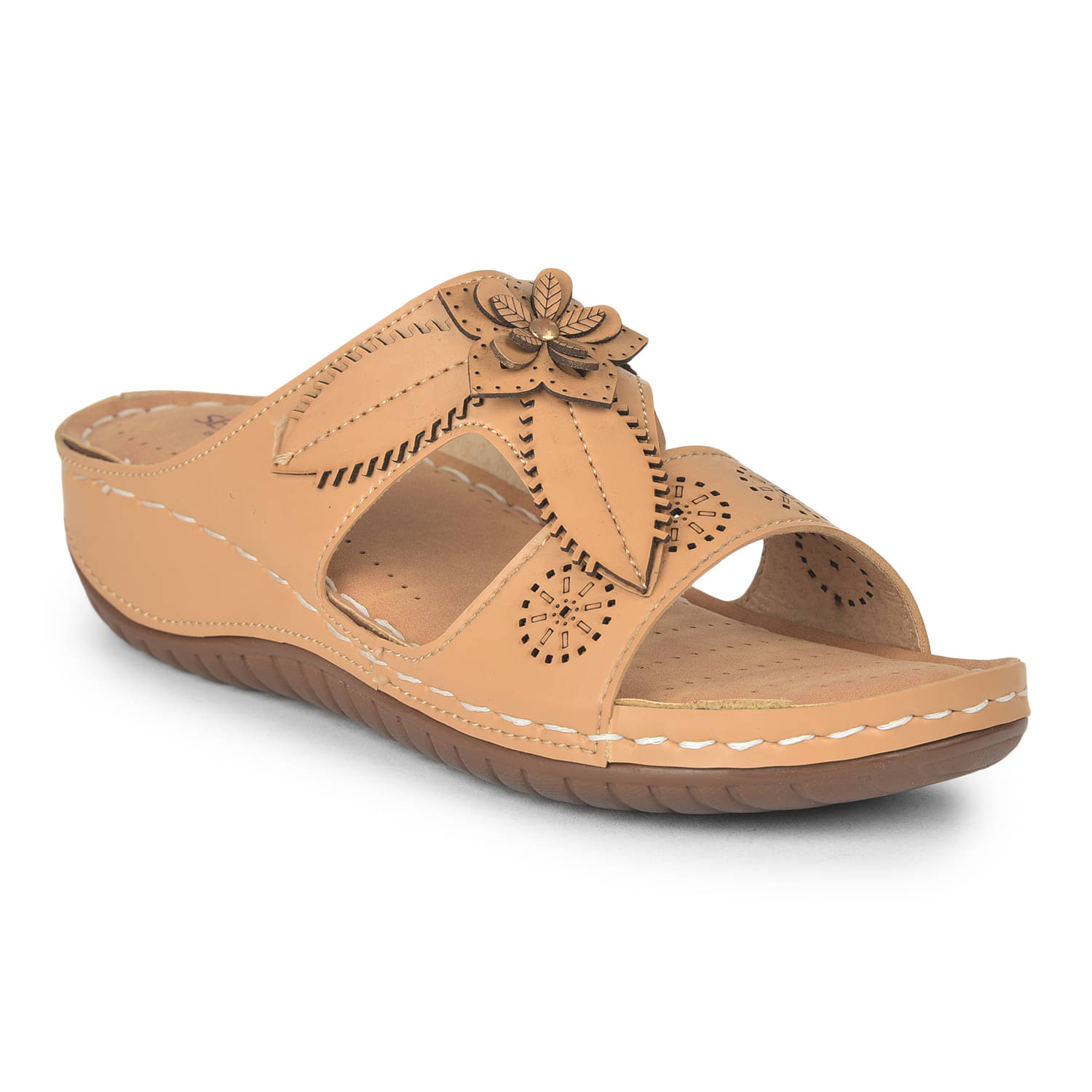     			Liberty - Beige Women's Flats