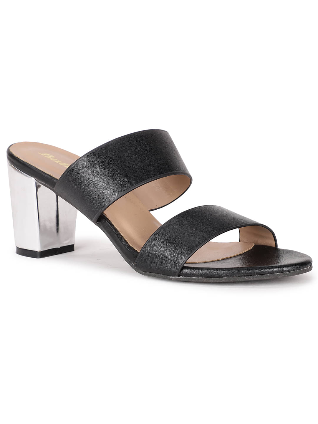 Bata - Black Women's Slip On Heels Bata - Black Women's Slip On Heels