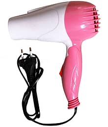 Bentag - NV-1290 Foldable Pink Below 1500W Hair Dryer