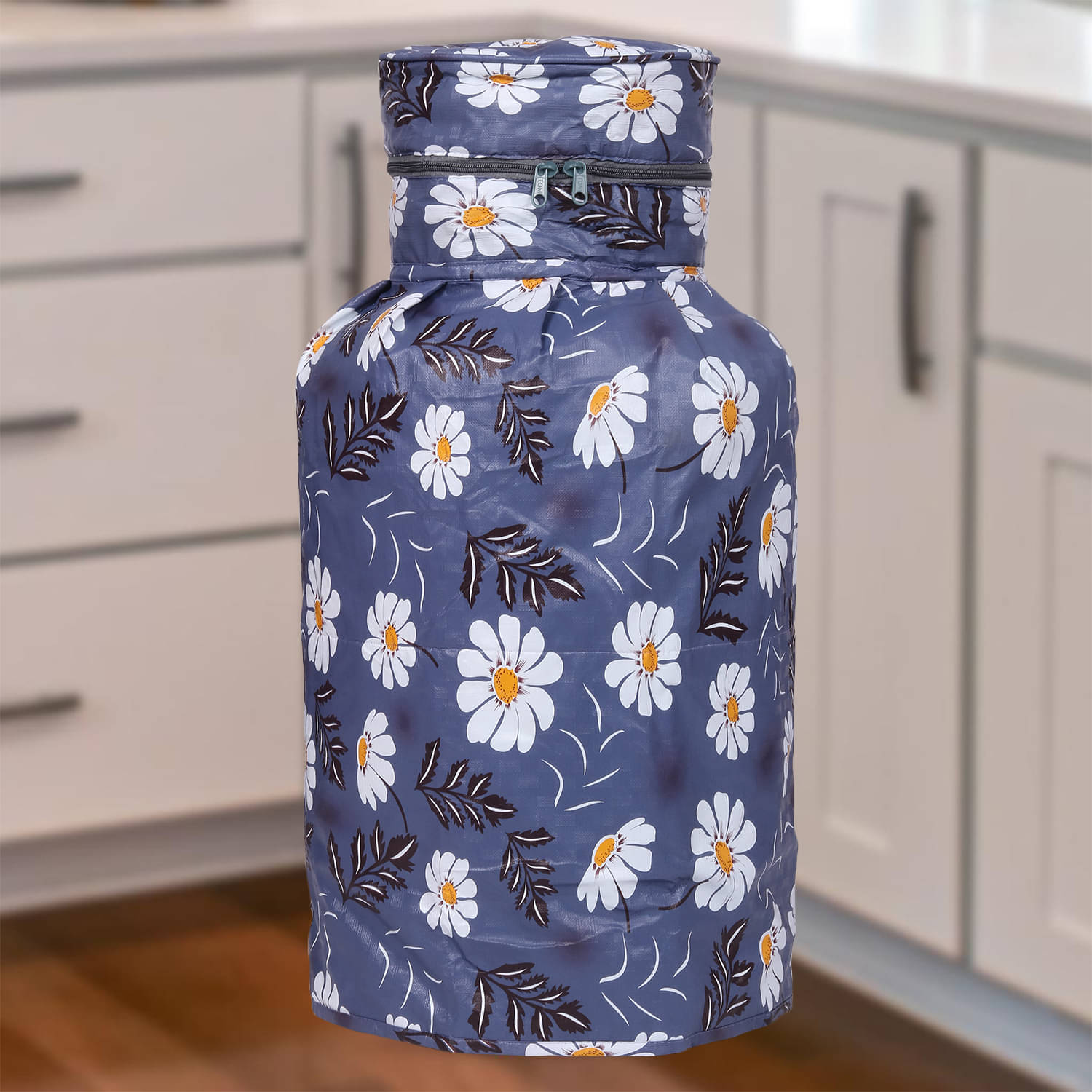     			E-Retailer Single PVC Gray Cylinder Cover