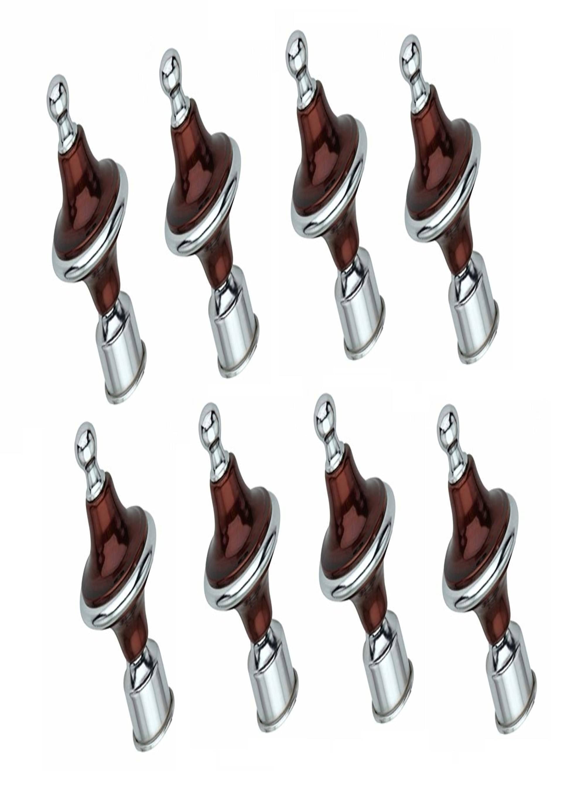 Home Deco - Brown Wrought Iron Single Rod Curtain Bracket ( Pack of 8 ) Home Deco - Brown Wrought Iron Single Rod Curtain Bracket ( Pack of 8 )