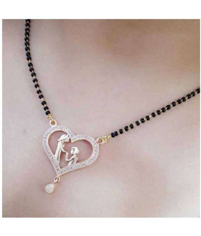     			Soni jewellery - Gold Mangalsutra ( Pack of 1 )